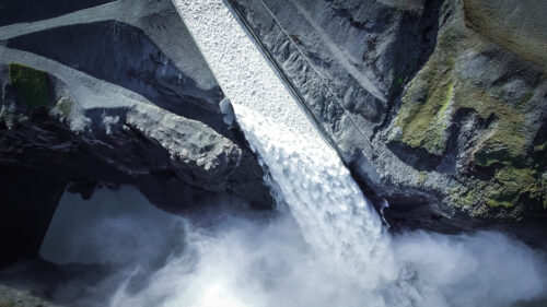 Hverfandi Wasserfall