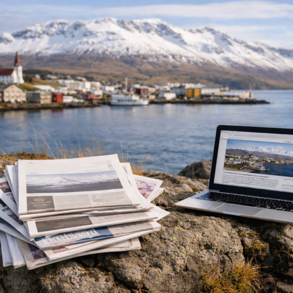 Island stärkt lokale Medien außerhalb der Hauptstadt mit Fördergeldern