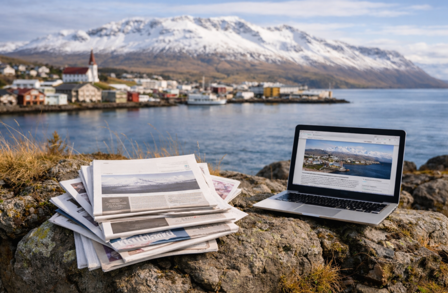 Island stärkt lokale Medien außerhalb der Hauptstadt mit Fördergeldern
