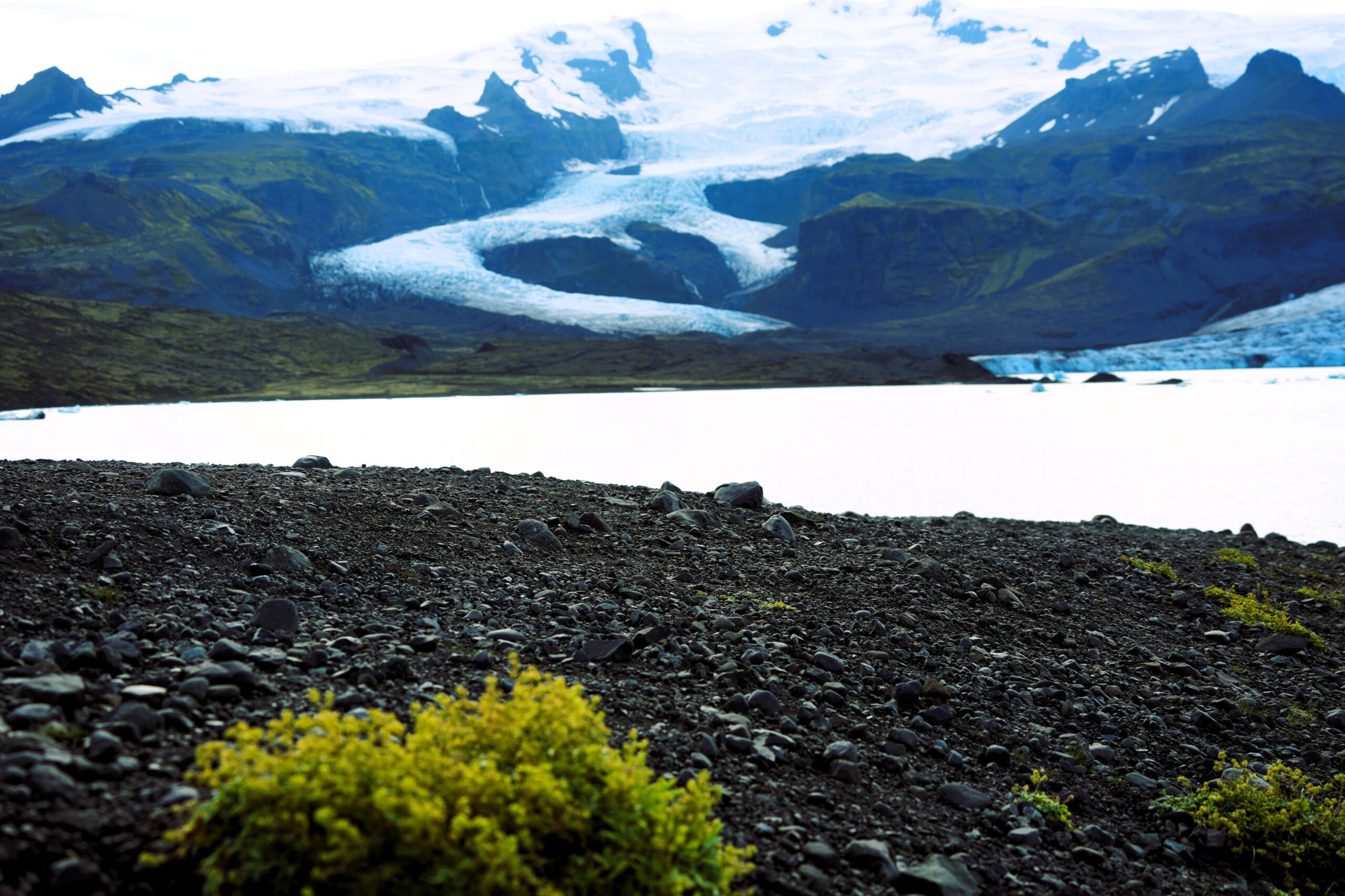 Herz Gletscherlagune Island