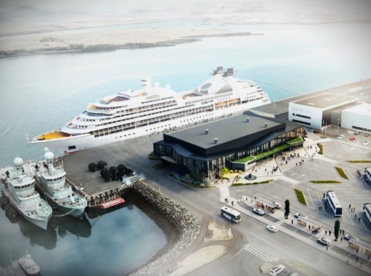 Vör Kreuzfahrt-Passagierzentrum Faxafloi