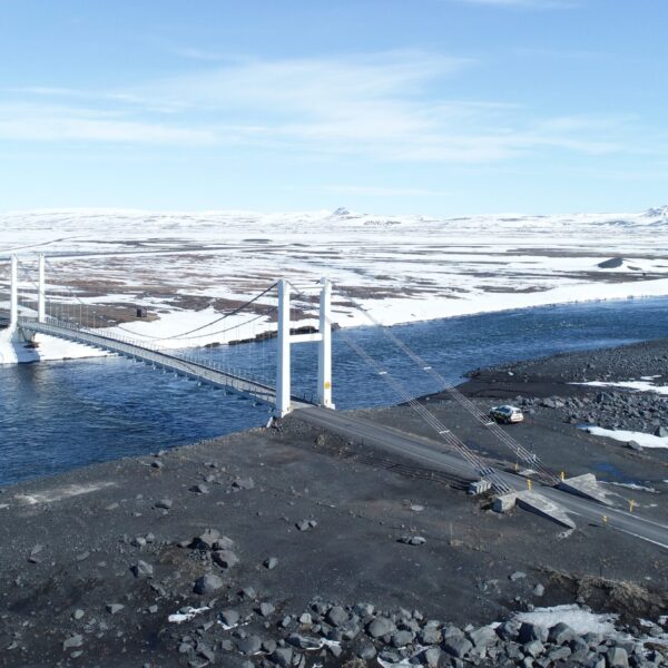 Wartungsarbeiten an Brücke über Jökulsá á Fjöllum: Sperrungen auf der Ringstraße geplant