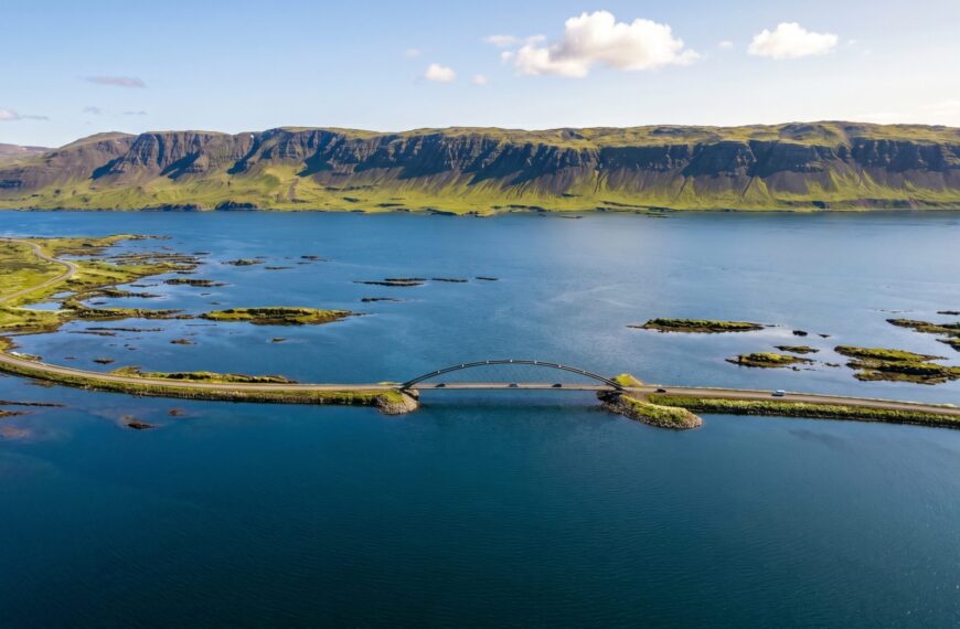 Westfjorde: Neue Brücke über den Djúpafjörður – Bau der Vestfjarðavegur-Trasse ausgeschrieben
