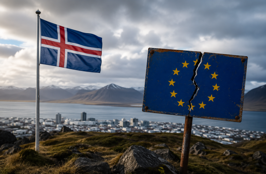 Umfrage Island gegen EU-Beitritt