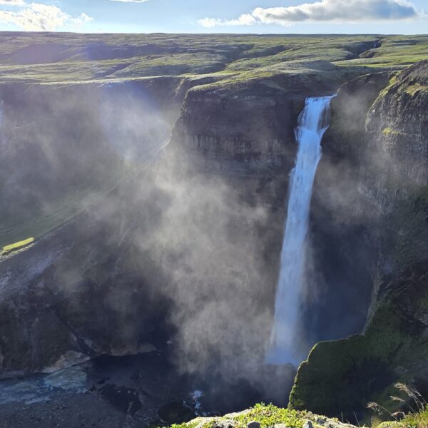 Háifoss: Größerer Parkplatz genehmigt